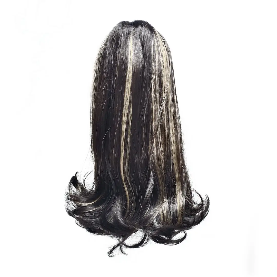 Clutcher Ponytail Hair Extension For Girls, Hair Extension, Golden , Pack Of 1 Clutcher Ponytail Hair Extension For Girls, Hair Extension, Golden , Pack Of 1