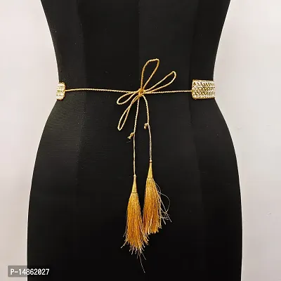 Buy Saree Waist Belt Women saree belt cloth waist chain for women Kamarband Saree  Hip belt Saree belt Free Size 24 TO 36 Online In India At Discounted Prices