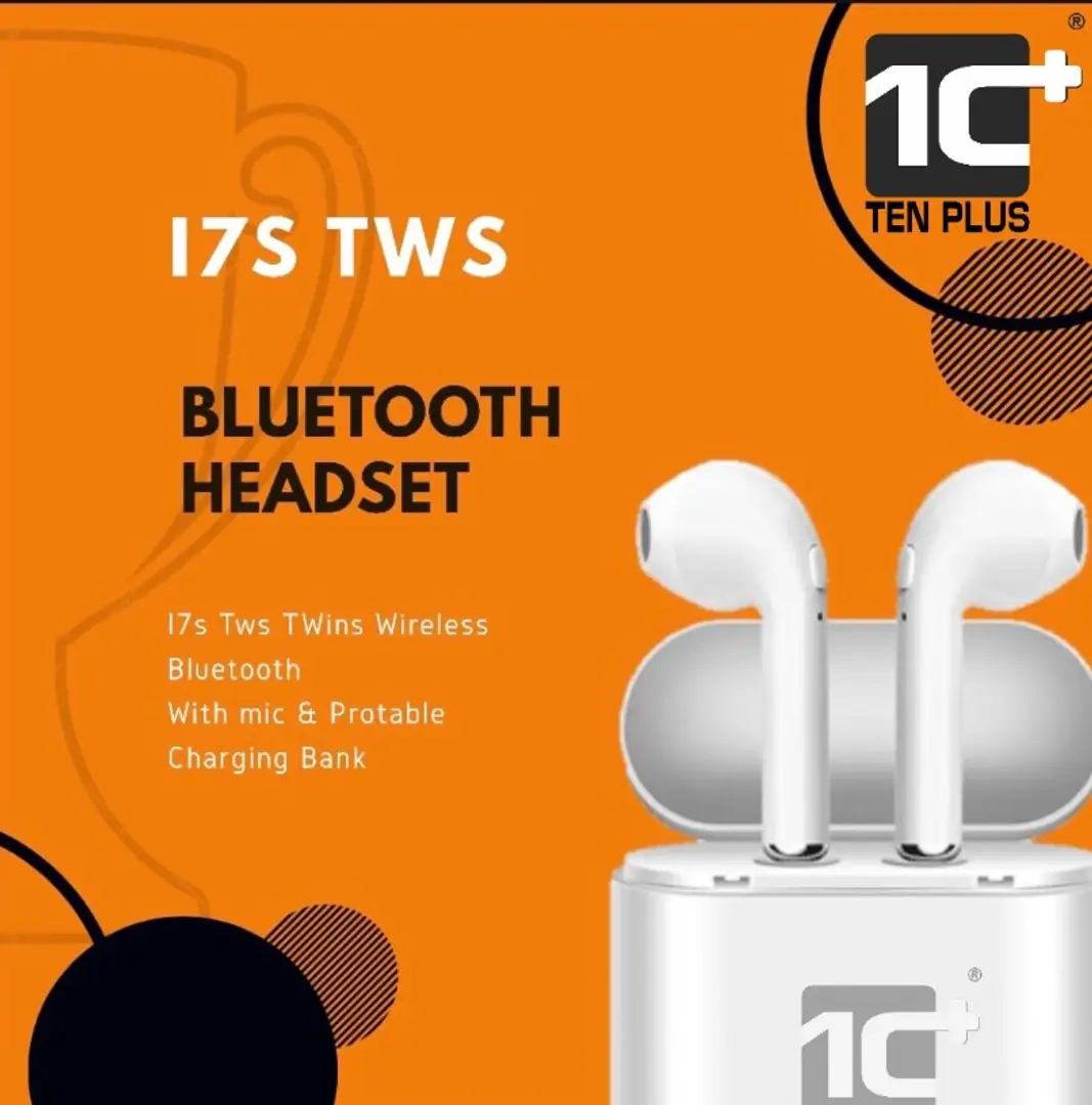 Ten Plus In Ear Wireless Headset with Mac Portable Charging Bank