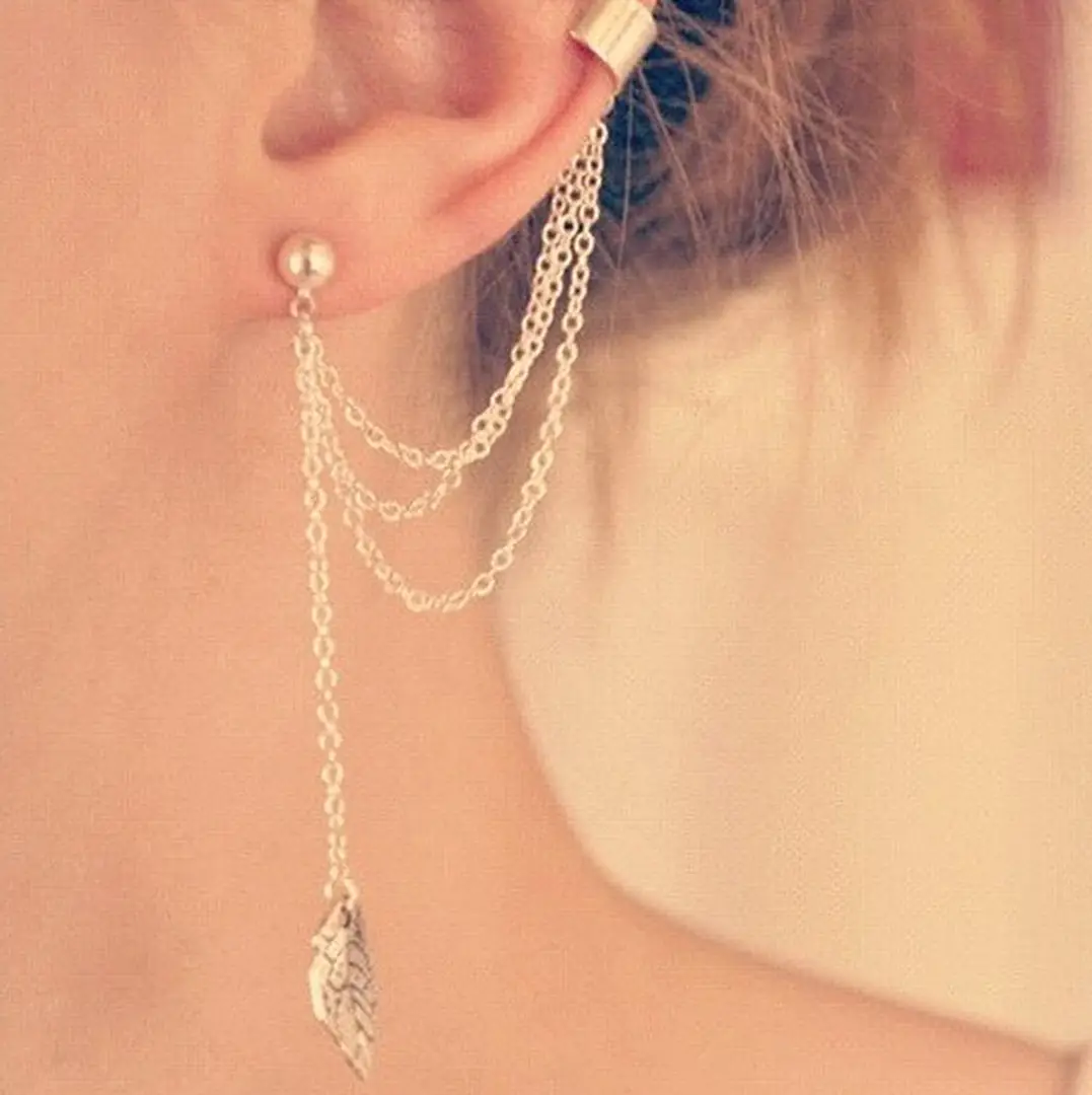 stylish side earrings