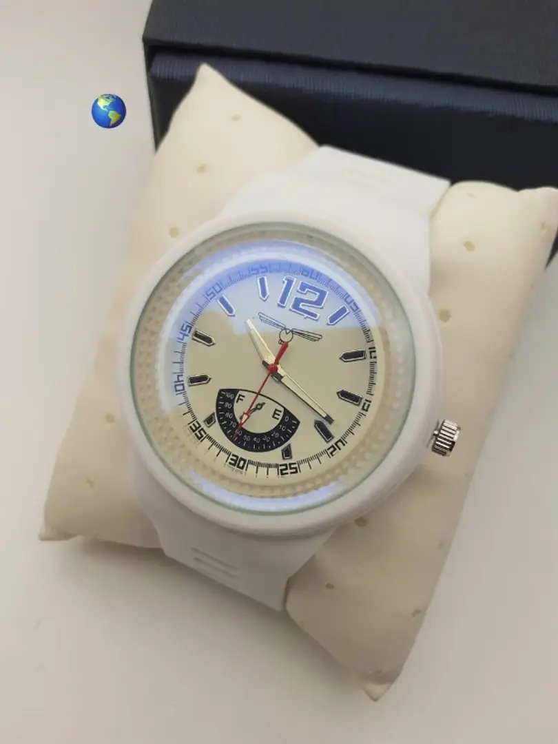 Dazon arrow silicon sales analog men's watch