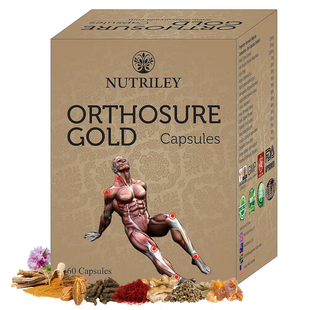 Buy Nutriley Orthosure Gold - Joint Pain / Arthritis Capsules, Capsule ...