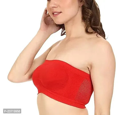 Buy Women Tube Bra,Everyday use Comfortable Bra (XXL, RED) Online In India  At Discounted Prices