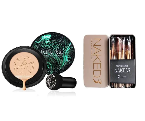 Most Loved Sunisa Foundation With Makeup Essential Combo