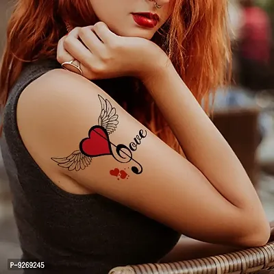 Buy Temporary Tattoowala Love Designs Pack of 4 Temporary Tattoo Sticker  For Men and Woman Temporary body Tattoo Online at Best Prices in India -  JioMart.