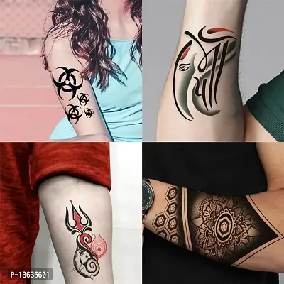 komstec New Maa Black Shivling Temporary Body Tattoo For Men and Woman -  Price in India, Buy komstec New Maa Black Shivling Temporary Body Tattoo  For Men and Woman Online In India,