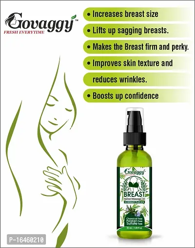 Buy Ayurvedic Govaggy Herbal Breast Massage Oil - Natural Remedy