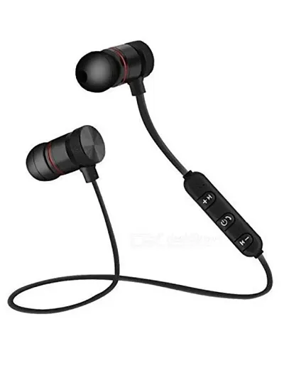 Flozum Magnetic Bluetooth Earphone With Noise Isolation & Hands-free Mic