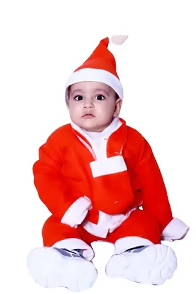 Santa claus dress for new top born baby