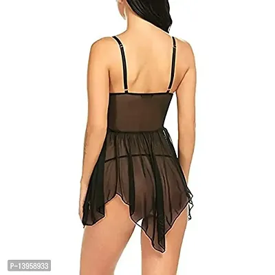 Buy Hot Women Babydoll Night Dress for HoneymoonWomen Nightwear Solid  Above knee Babydoll Lingerie Super Soft Net Night Dress Free Size (28 to  38)Inch Online In India At Discounted Prices