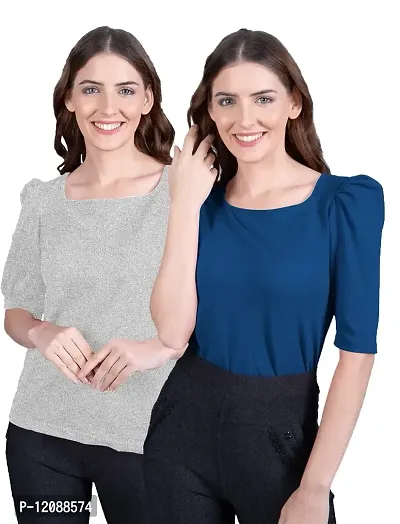 Buy The Blazze Women Black, Grey And Blue Solid Cotton Blend Pack