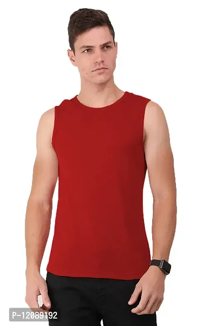 Buy Ad2cart A0006 Men's Round Neck Sleeveless T-shirt Tank Top Gym Bodybuilding  Vest Muscle Tee For Men Online In India At Discounted Prices