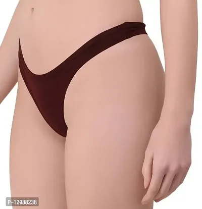 Buy THE BLAZZE 1011 Women's Thong Low Rise Sexy Solid G-String Thong Bikini  T-String Sexy Lingerie Panties Briefs Online In India At Discounted Prices