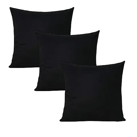 Pindia Set of 8 Blue Soft Polyester Fabric Washable Pillow Cover