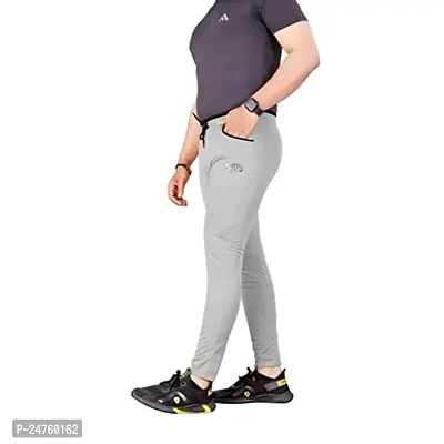 Buy Slim Fit Men's Lycra Track Pant