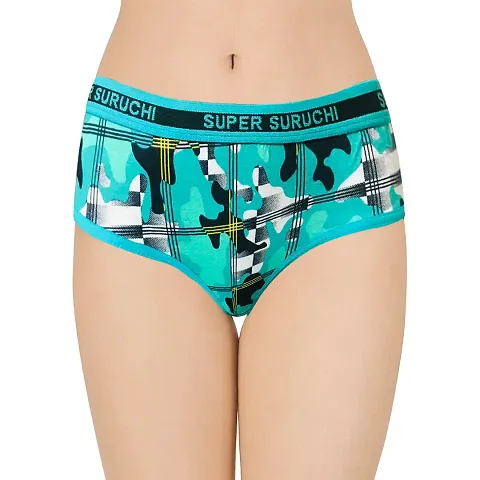 Buy Barasti Women's Printed Cotton Full Coverage Lightweight Underwear/ Panties (Q_1532) Online In India At Discounted Prices
