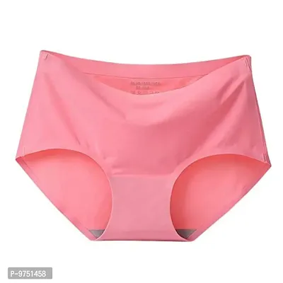 Buy VANILLAFUDGE Multi Color Seamless Panty for Women, No Show Hipsters for  Girls Silk Panties Full Coverage Panty Cotton Silk Seamless Brief Innerwear( Pack of 1) Online In India At Discounted Prices