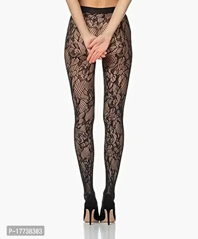 Buy Lavennder Women's Design Fishnet Tights Stockings Pantyhose