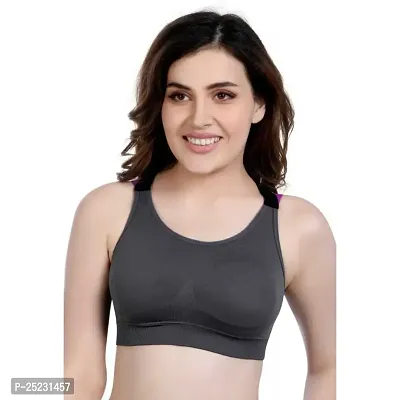 Buy Shoppy Villa Women's Polyamide, Nylon Spandex Lightly padded Wired Sports  Bra (1583 black_Black_Free Size) Online In India At Discounted Prices