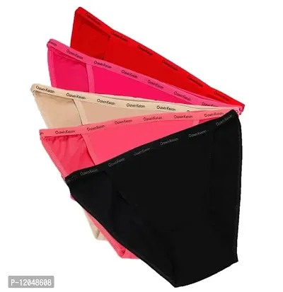 Pack of 3)Woman Ice Silk Mid-Waist Laser Cut Underwear Seamless Panties  Briefs