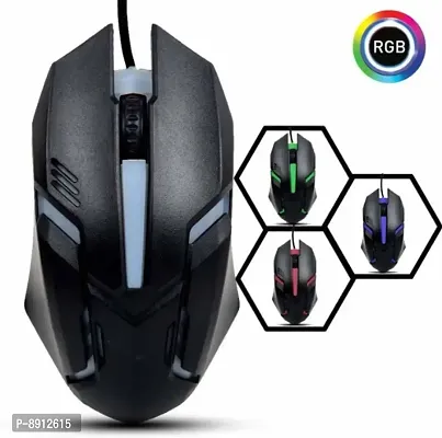 Buy RGB Lightning Gaming Mouse Wired Online In India At Discounted