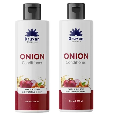 Onion Conditioner For Hair Growth Control Hair Fall - Pack Of 2 (250 ml) Onion Conditioner For Hair Growth Control Hair Fall - Pack Of 2 (250 ml)