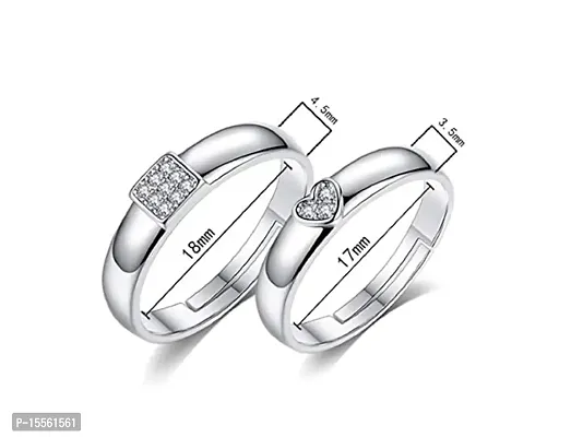 MYKI Glamorous Crown Adjustable rings For Women & Girls Stainless Steel  Swarovski Crystal 24K White Gold Plated Ring Price in India - Buy MYKI  Glamorous Crown Adjustable rings For Women & Girls