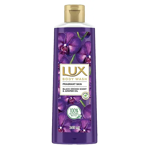 Lux Black Orchid Scent  Juniper Oil Body Wash - 245ml