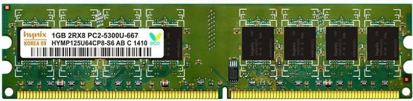 Hynix 667MHZ DDR2 1 GB PC DDR2 - Desktop 667 - Multicolor