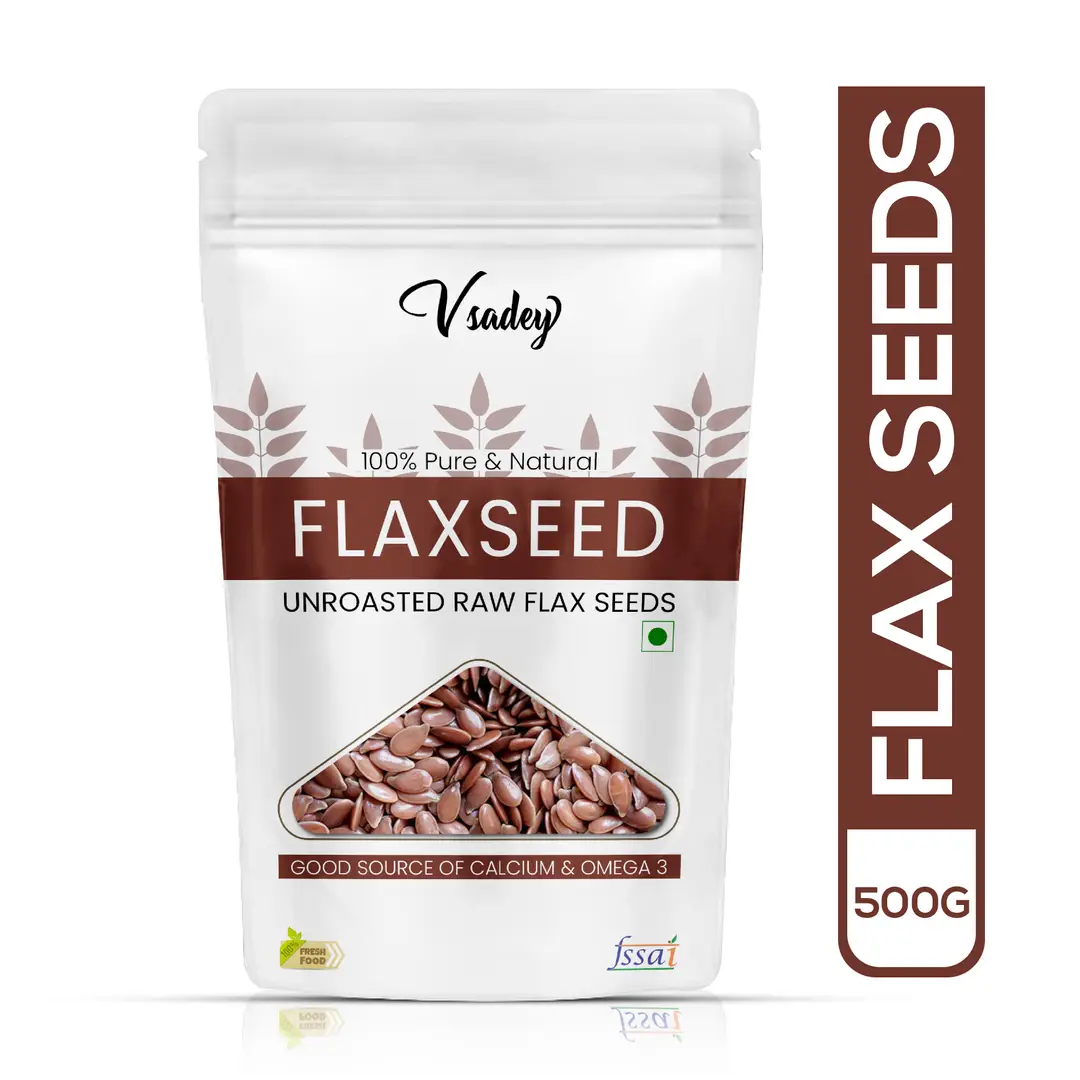 Buy Vsadey Raw (Alsi) Flax Seeds for eating and Weight Loss Fastnbsp ...