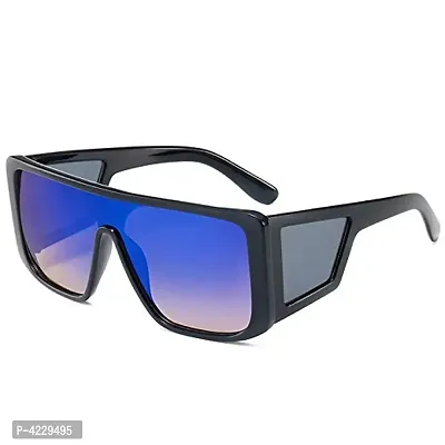 Black power sunglasses with Purple lens