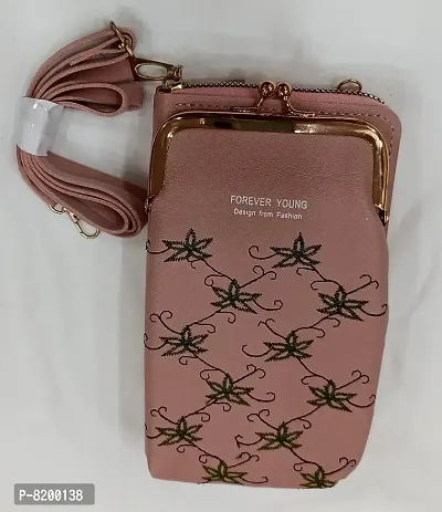 Lorna Girls Women's Mobile Cell Phone Holder Pocket Wallet Hand Purse  Clutch Crossbody Sling Bag (Black) : Amazon.in: Fashion