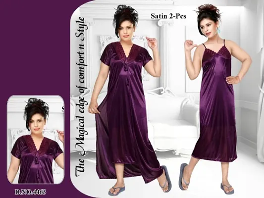 2 pcs Fancy Nighty Set in Nalanda at best price by Angelina Lifestyle -  Justdial