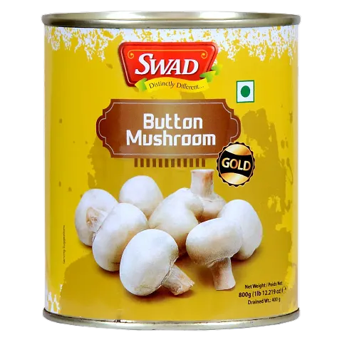 SWAD Button Mushroom 800g