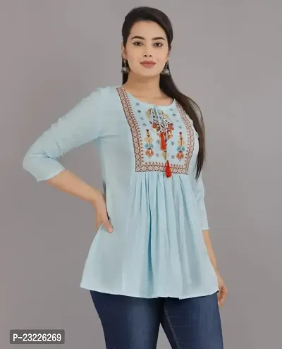 Buy Shree Shyam Fashion Womens Rayon Embroidered Regular Fit Short