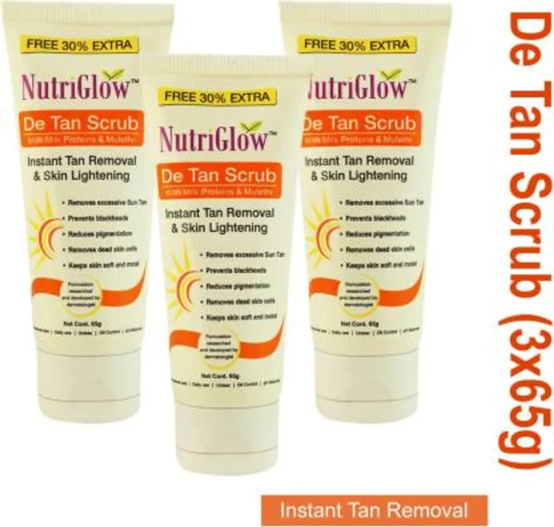 Nutri glow d tan scrub new arrivals