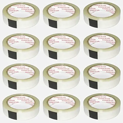 Industrial Packaging For E-Commerce Box Packing, Office And Home Use Transparent Tape (Set Of 12)