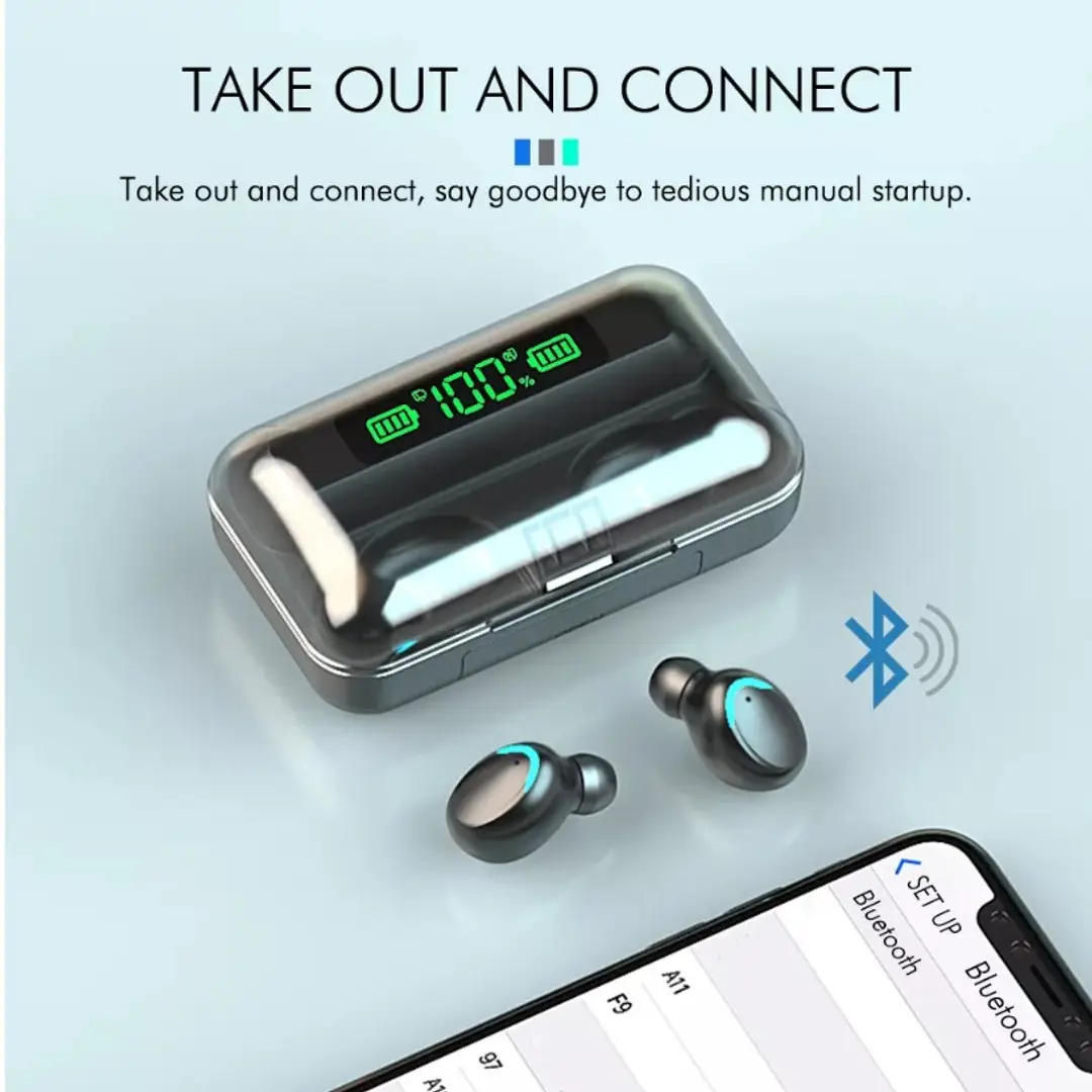 Boat Earbuds Bth F9 Tws With Power Bank Upto 40 Hours Playback