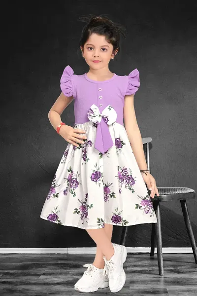 Buy RAGINI CREATION Satin Mixi Frock for Baby Girls, Regular Fit Round  Neck Pinafore
