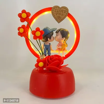 Buy ELEGANT LIFESTYLE Love Couple Statue with Music & Light for Home Decor  I Ideal Gift for Wedding Parties, Romantic Couple Bedroom Night Lamp &  Decorative Showpiece Online at Low Prices in