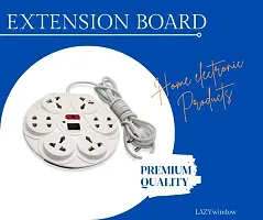 Premium High Quality Extension Board Round 8+1 with 230cm Wire Length 3 pin-thumb1