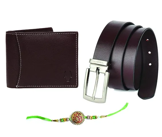 WILDHORN - Premium Men's Combo | Gift Set of Leather Wallet  Belt