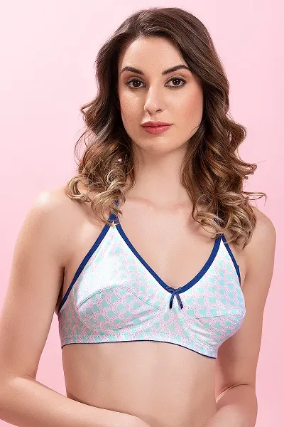 Clovia Non-Padded Non-Wired Bra In Beige With Full Cups