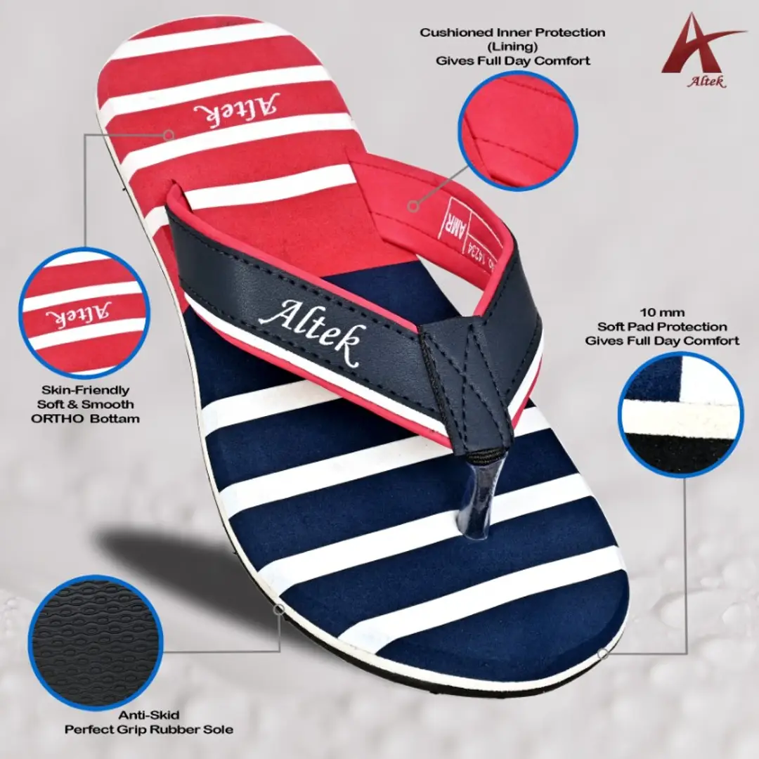 Altek Men Flipflops Eva Bottam RubberSoleFLIP 14234 NAVY