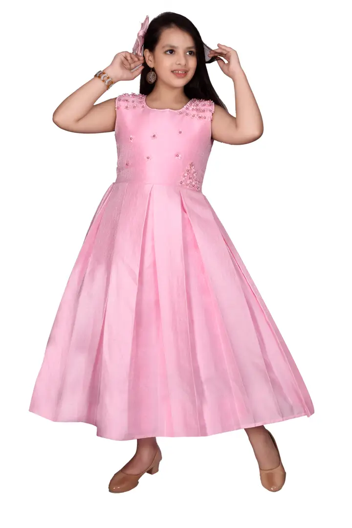 Buy Aarika Girls Pink Colour Frock Online at Best Prices in India  JioMart