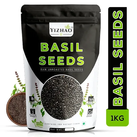 Buy Basil Seeds For Lose Weight 100g Online In India At Discounted