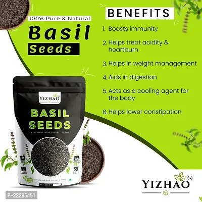 Buy Basil Seeds For Lose Weight 100g Online In India At Discounted