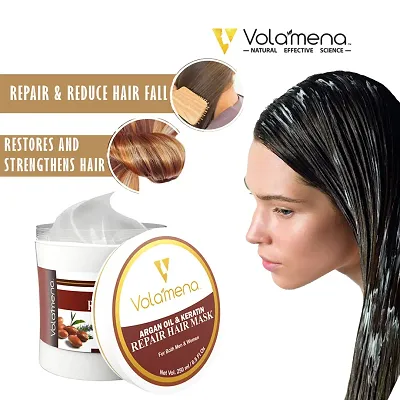 Argan Oil & Keratin Repair Hair Mask Argan Oil & Keratin Repair Hair Mask