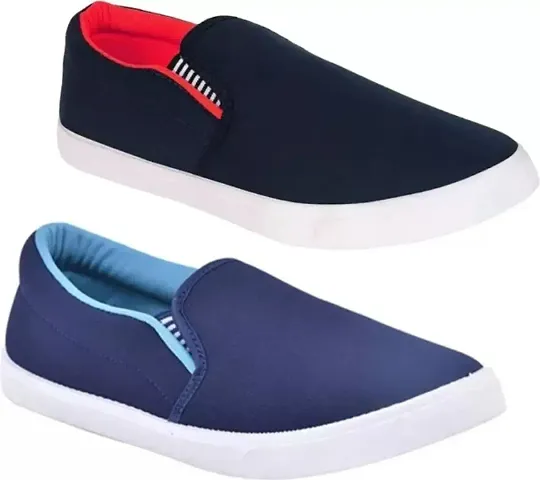 AMFEET Stylish and Trending Loafers combo pack of 2 for daily use