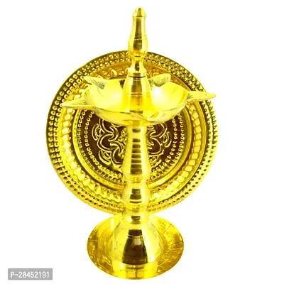 Buy Nantha vilakku Brass Nantha Oil Lamp 6 Inchs Height Brass